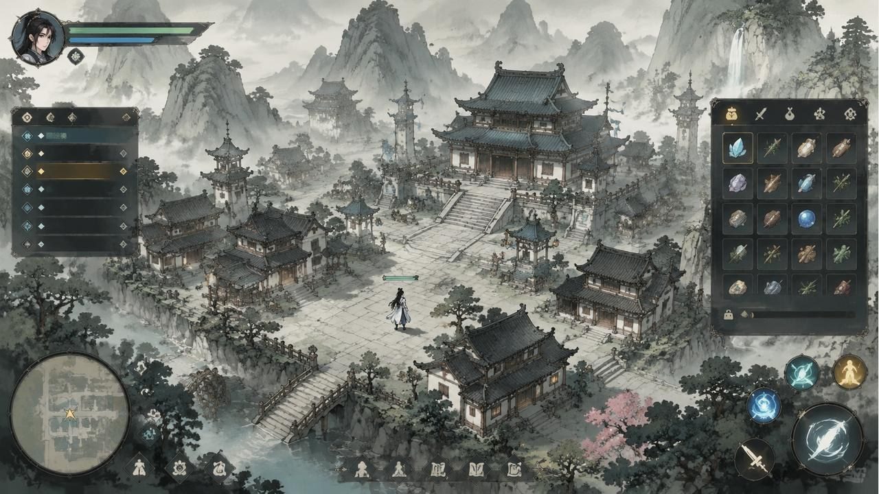 鬼谷八荒 角色路线 资料图 3